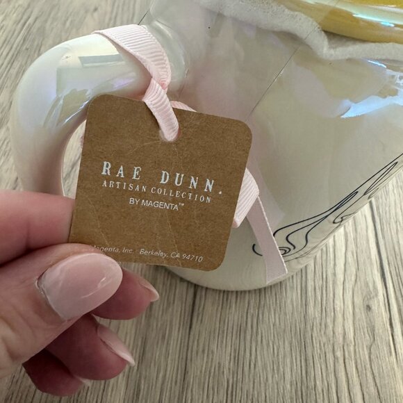 NWT Rae Dunn Sleeping Beauty Mug with Crown Topper - Picture 5 of 6